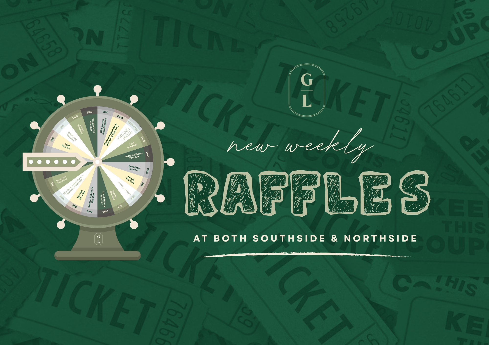 GLC Weekly Raffles - Landscape